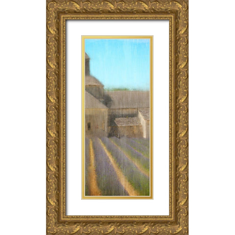 At the Villa 2 Gold Ornate Wood Framed Art Print with Double Matting by Kimberly, Allen