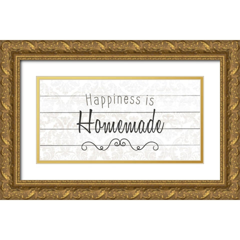 Homemade Gold Ornate Wood Framed Art Print with Double Matting by Kimberly, Allen