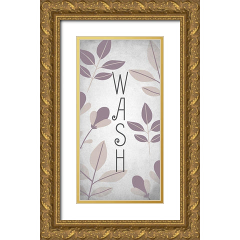 Relax 2 Gold Ornate Wood Framed Art Print with Double Matting by Kimberly, Allen