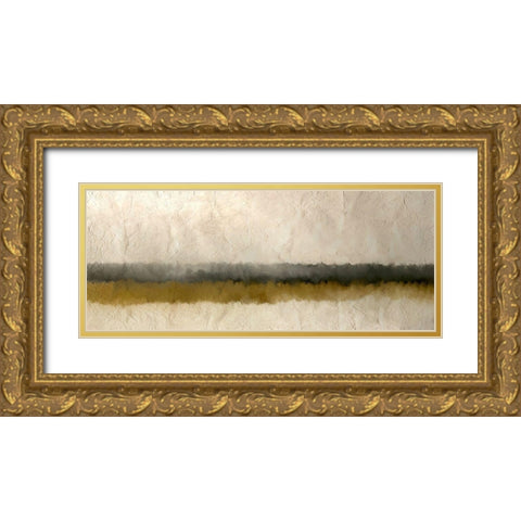 Horizon Gold Ornate Wood Framed Art Print with Double Matting by Kimberly, Allen