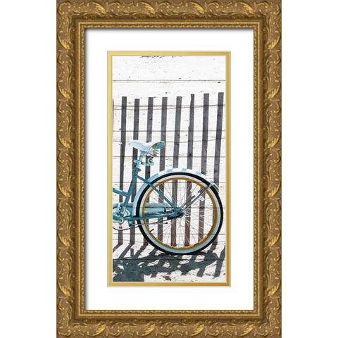 Beach Ready 6 Gold Ornate Wood Framed Art Print with Double Matting by Kimberly, Allen