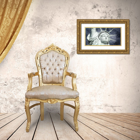 NY State of Mind 3 Gold Ornate Wood Framed Art Print with Double Matting by Kimberly, Allen