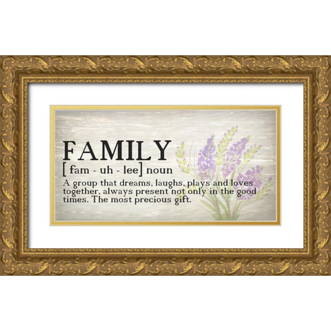 A Group That Dreams Gold Ornate Wood Framed Art Print with Double Matting by Kimberly, Allen