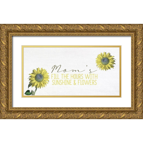 Moms Fill Gold Ornate Wood Framed Art Print with Double Matting by Allen, Kimberly