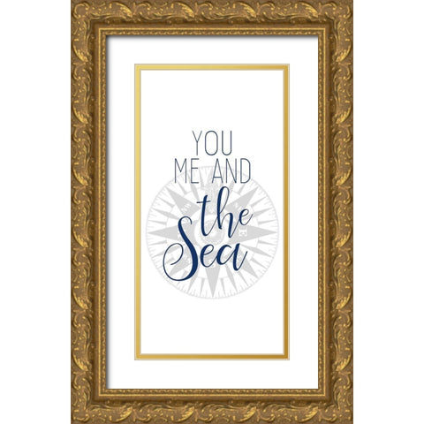 Adventures at Sea 3 Gold Ornate Wood Framed Art Print with Double Matting by Allen, Kimberly