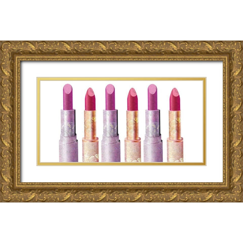 Confidence Gold Ornate Wood Framed Art Print with Double Matting by Allen, Kimberly