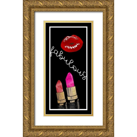Fabulous Gold Ornate Wood Framed Art Print with Double Matting by Allen, Kimberly