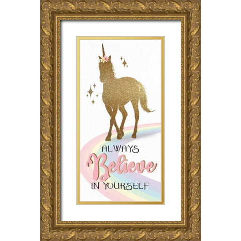 You are Magic 2 Gold Ornate Wood Framed Art Print with Double Matting by Allen, Kimberly