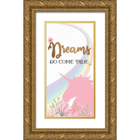 You are Magic 3 Gold Ornate Wood Framed Art Print with Double Matting by Allen, Kimberly
