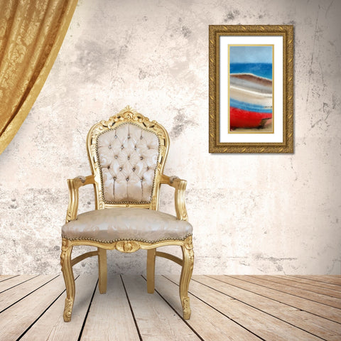 Seas the Day 6 Gold Ornate Wood Framed Art Print with Double Matting by Allen, Kimberly