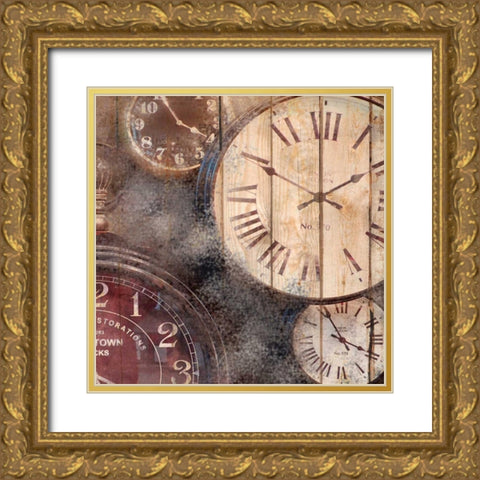 In Time 2 Gold Ornate Wood Framed Art Print with Double Matting by Allen, Kimberly