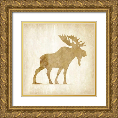 In the Wild 1 Gold Ornate Wood Framed Art Print with Double Matting by Allen, Kimberly