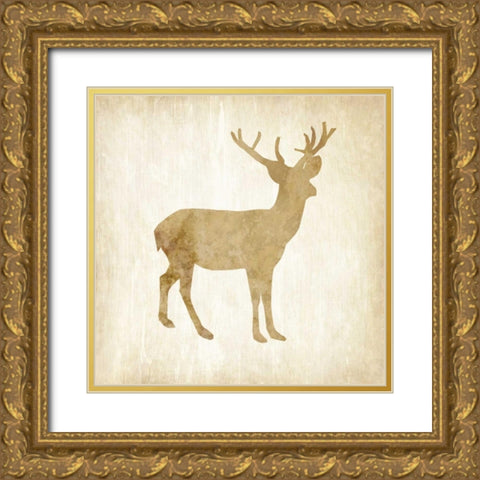 In the Wild 3 Gold Ornate Wood Framed Art Print with Double Matting by Allen, Kimberly