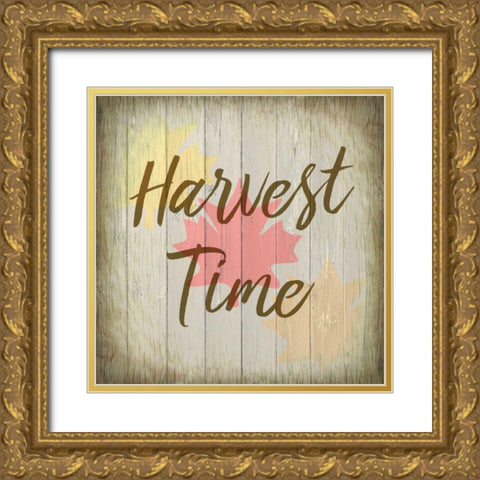 Harvest Time Gold Ornate Wood Framed Art Print with Double Matting by Allen, Kimberly