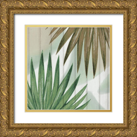 Tropics 2 Gold Ornate Wood Framed Art Print with Double Matting by Kimberly, Allen
