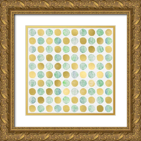 In the Tropics 4 Gold Ornate Wood Framed Art Print with Double Matting by Allen, Kimberly