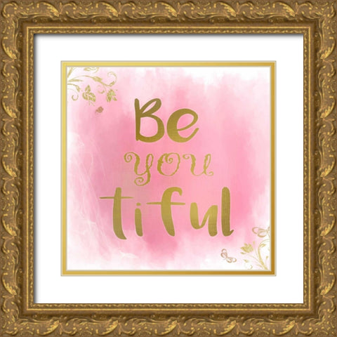 eYoutiful Gold Ornate Wood Framed Art Print with Double Matting by Allen, Kimberly