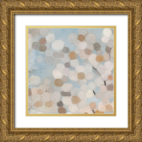 Happy Dance 1 Gold Ornate Wood Framed Art Print with Double Matting by Kimberly, Allen