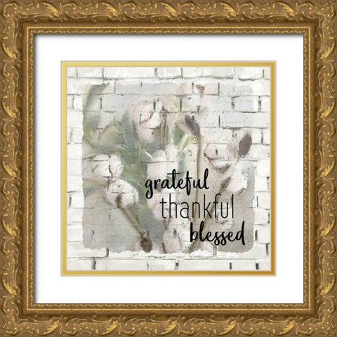 Farm Life 4 Gold Ornate Wood Framed Art Print with Double Matting by Kimberly, Allen