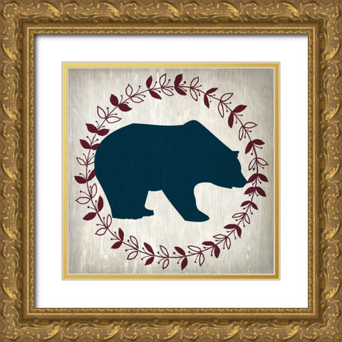 Be Wild  2 Gold Ornate Wood Framed Art Print with Double Matting by Kimberly, Allen