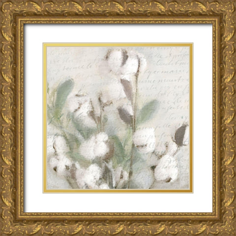 Soft Cotton 2 Gold Ornate Wood Framed Art Print with Double Matting by Kimberly, Allen