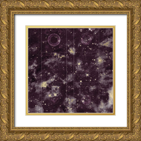 Celestial 5 Gold Ornate Wood Framed Art Print with Double Matting by Kimberly, Allen