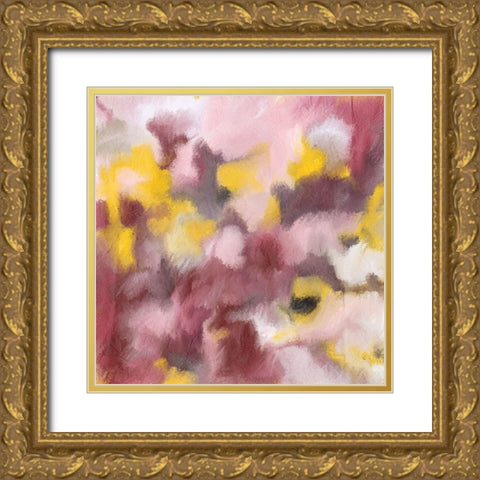 Entitled Color Gold Ornate Wood Framed Art Print with Double Matting by Kimberly, Allen