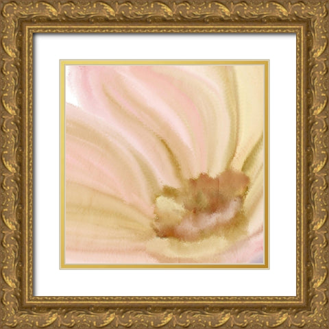 Gold Center 1 Gold Ornate Wood Framed Art Print with Double Matting by Kimberly, Allen