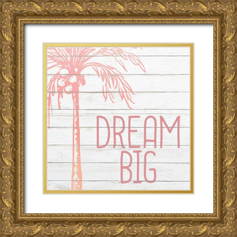 Stand Tall 2 Gold Ornate Wood Framed Art Print with Double Matting by Kimberly, Allen