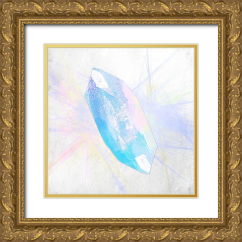 Crystal 1 Gold Ornate Wood Framed Art Print with Double Matting by Kimberly, Allen