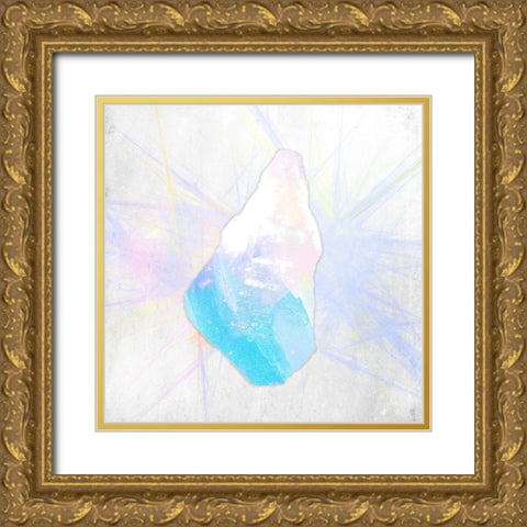 Crystal 2 Gold Ornate Wood Framed Art Print with Double Matting by Kimberly, Allen