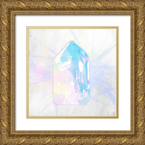 Crystal 3 Gold Ornate Wood Framed Art Print with Double Matting by Kimberly, Allen