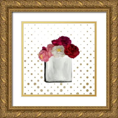 La La Paris 1 Gold Ornate Wood Framed Art Print with Double Matting by Kimberly, Allen