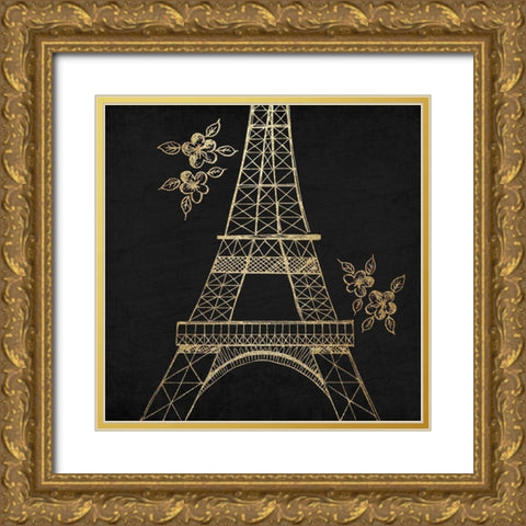 Fall in Love 2 Gold Ornate Wood Framed Art Print with Double Matting by Kimberly, Allen