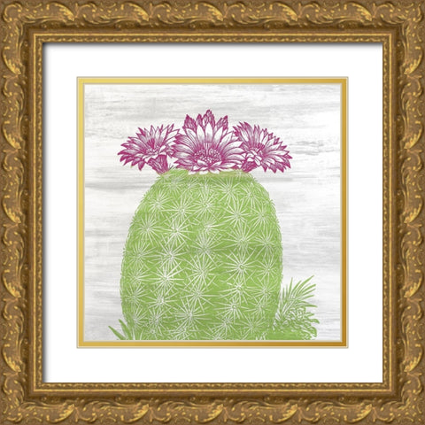 Tones of Color 2 Gold Ornate Wood Framed Art Print with Double Matting by Kimberly, Allen