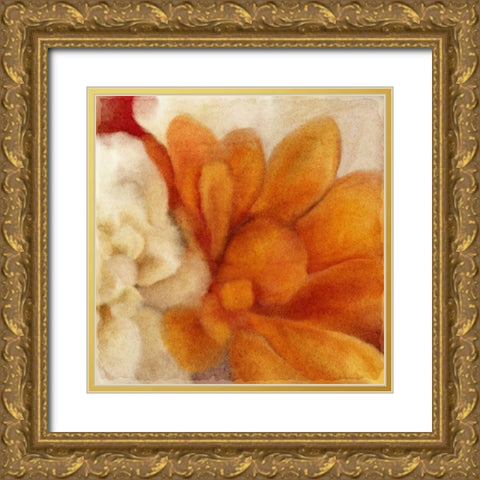 Full Bloom 2 Gold Ornate Wood Framed Art Print with Double Matting by Kimberly, Allen