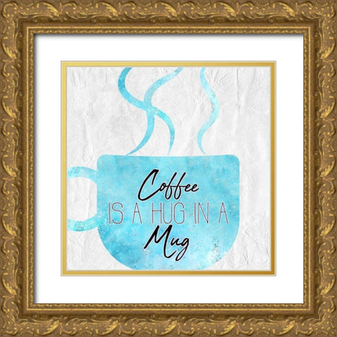 Coffee  Days 14 Gold Ornate Wood Framed Art Print with Double Matting by Kimberly, Allen