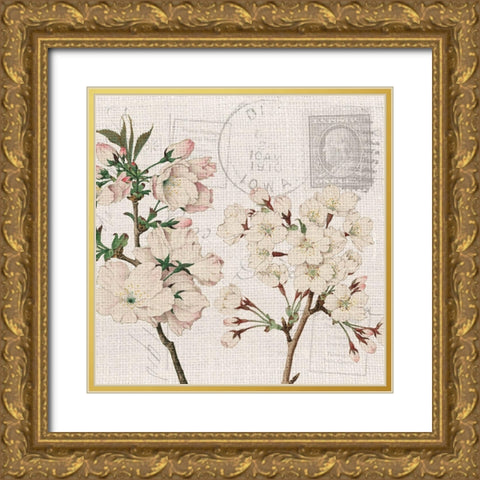 Summer Song 2 Gold Ornate Wood Framed Art Print with Double Matting by Kimberly, Allen