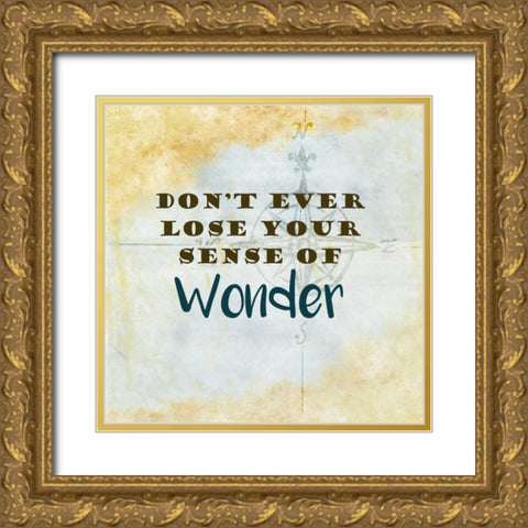 Wander 2 Gold Ornate Wood Framed Art Print with Double Matting by Allen, Kimberly