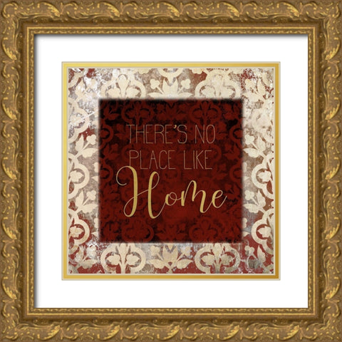 Love and Home 5 Gold Ornate Wood Framed Art Print with Double Matting by Kimberly, Allen