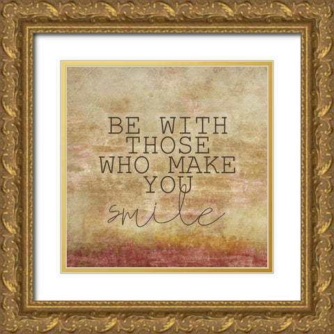 Some Days 1 Gold Ornate Wood Framed Art Print with Double Matting by Kimberly, Allen
