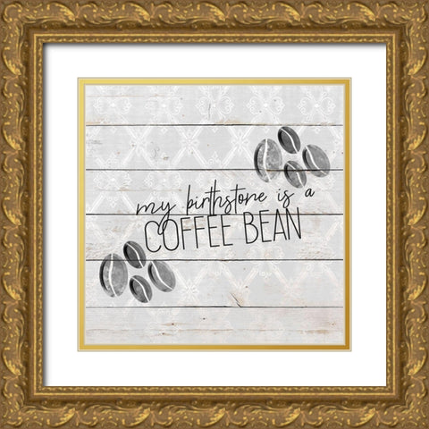 Coffee Life 1 Gold Ornate Wood Framed Art Print with Double Matting by Kimberly, Allen