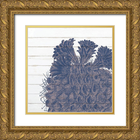 Desert Flower 2 Gold Ornate Wood Framed Art Print with Double Matting by Kimberly, Allen