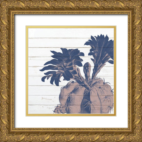 Desert Flower 3 Gold Ornate Wood Framed Art Print with Double Matting by Kimberly, Allen