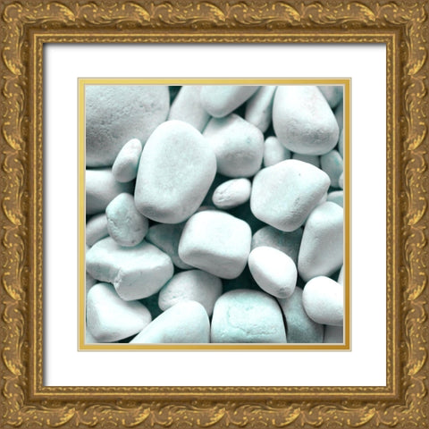 Inhale Exhale 1 Gold Ornate Wood Framed Art Print with Double Matting by Kimberly, Allen