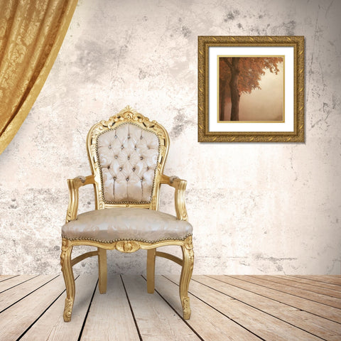 Never Let Your Mind Gold Ornate Wood Framed Art Print with Double Matting by Kimberly, Allen