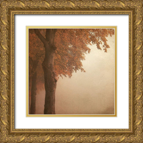 Never Let Your Mind Gold Ornate Wood Framed Art Print with Double Matting by Kimberly, Allen