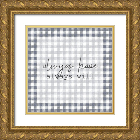 Love You Still 2 Gold Ornate Wood Framed Art Print with Double Matting by Kimberly, Allen