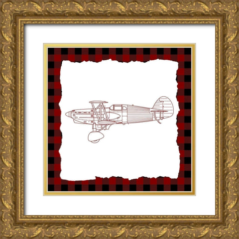 Boy 3 Gold Ornate Wood Framed Art Print with Double Matting by Kimberly, Allen