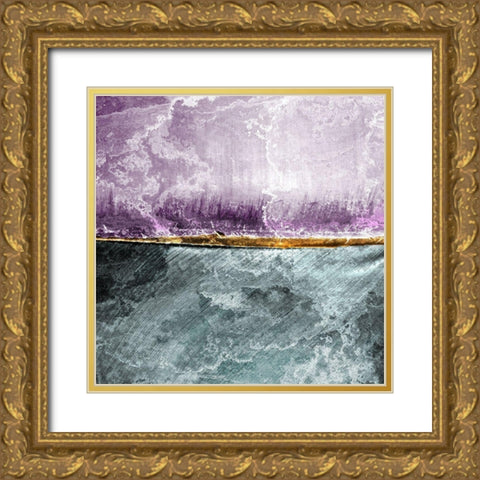 Layered Two Gold Ornate Wood Framed Art Print with Double Matting by Kimberly, Allen